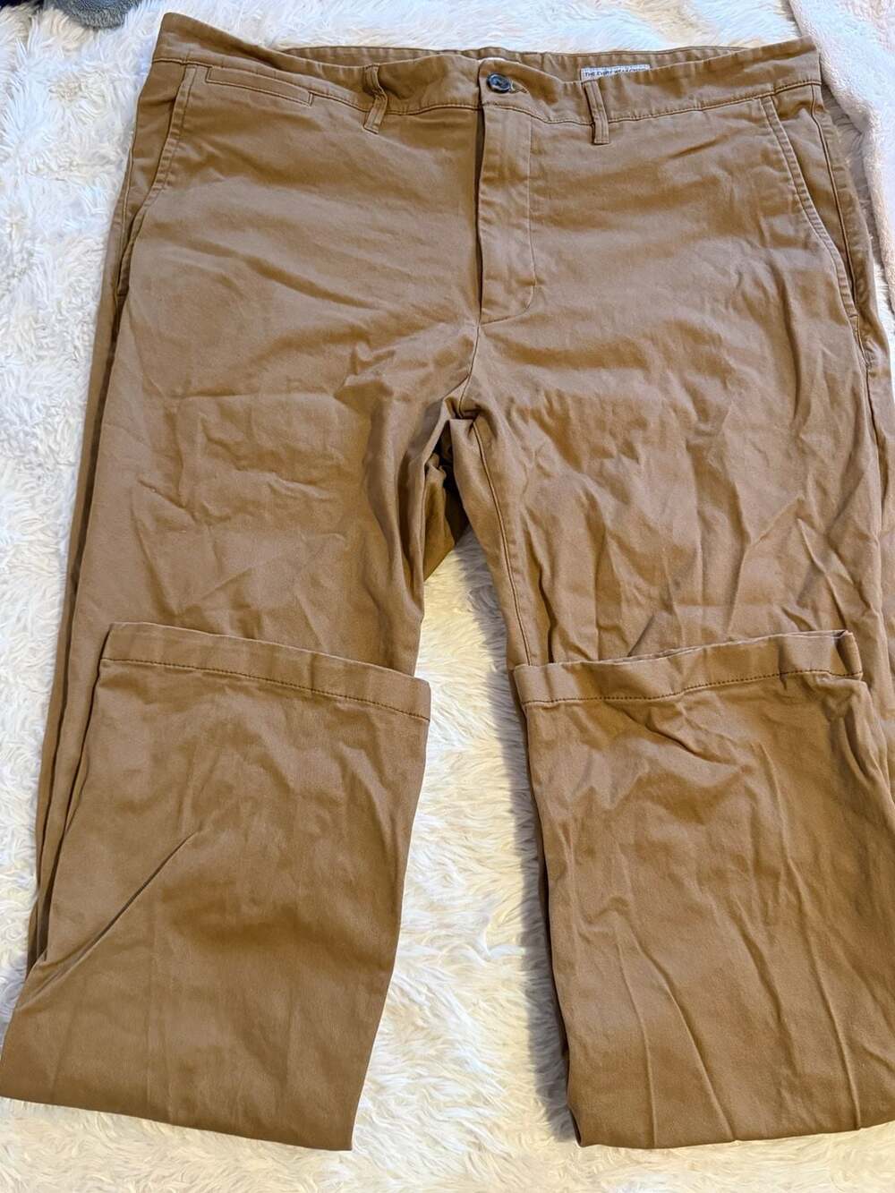 Goodfellow & Co The Every Wear Chino Straight Pants Size 40W x 30L Brown